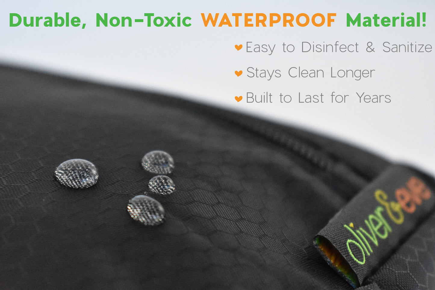 Universal Stroller Organizer Bag: Waterproof & Washable