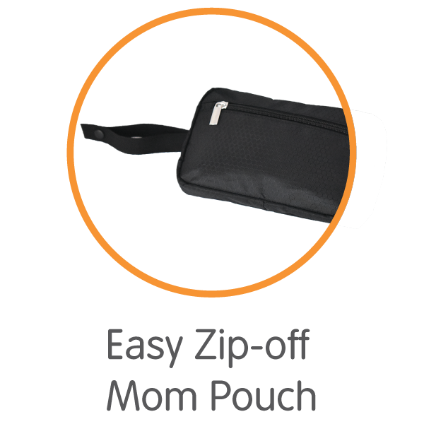 Universal Stroller Organizer Bag: Waterproof & Washable